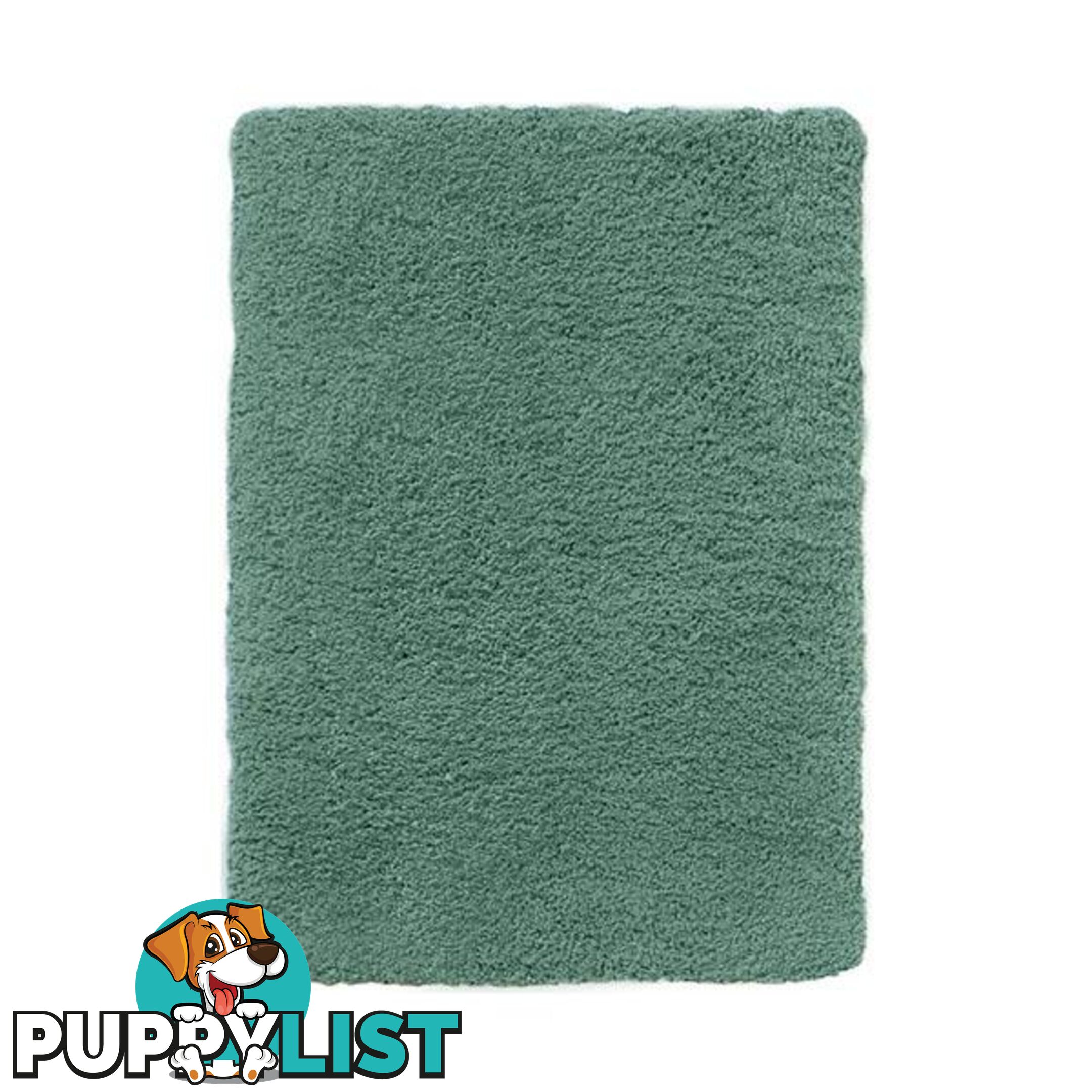 Non Shedding Urban Jade Shag Rug - Unbranded - 787976631536