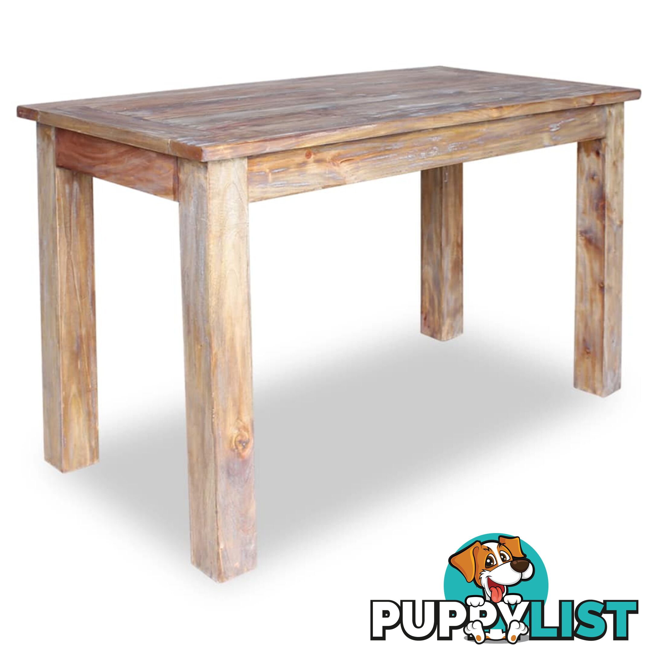 Dining Table Solid Reclaimed Wood 120 x 60 x 77 Cm - Unbranded - 9476062043247