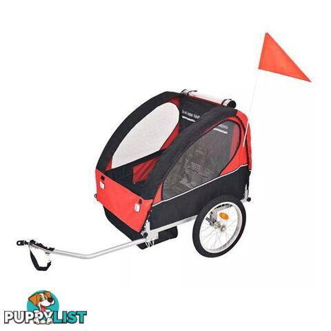 Kids Bicycle Trailer 30 Kg - Unbranded - 8718475568407