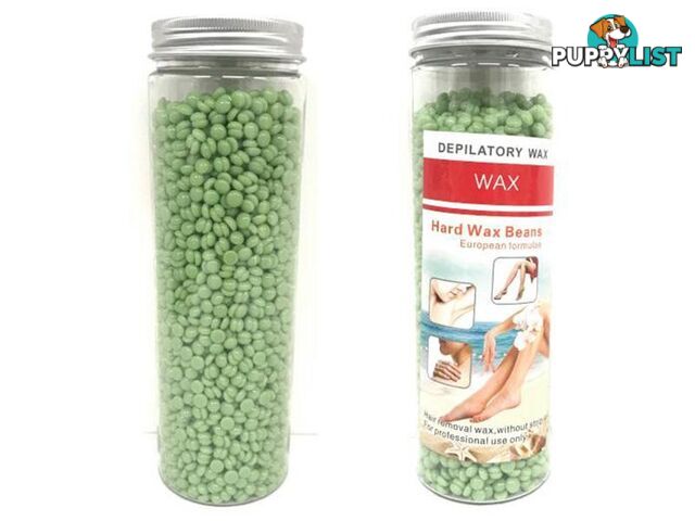 Hard Wax Brazilian Waxing Beads Beans Bottles - Aloe Vera (5x 400g) - Unbranded - 4344744378879