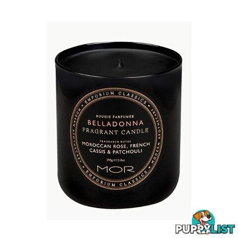 Mor Emporium Classics Fragrant Soy Candle 390G Belladonna - MOR - 7427005867439