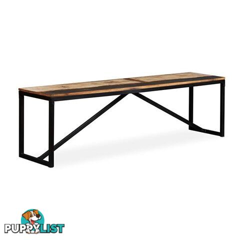 Bench Solid Reclaimed Wood 160 X 35 X 45 Cm - Unbranded - 7427005880063