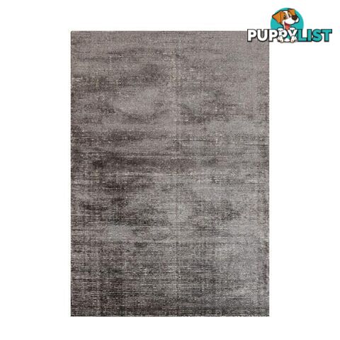 Hampton Grey White Wool Rug - Unbranded - 7427005874307