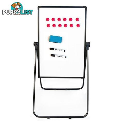 60X90 Cm Magnetic Whiteboard Double Sided Writing Dry Erase Adjustable - Unbranded - 7427046263788