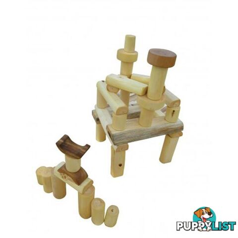 Natural Tree Blocks - Qtoys - 8936074269024