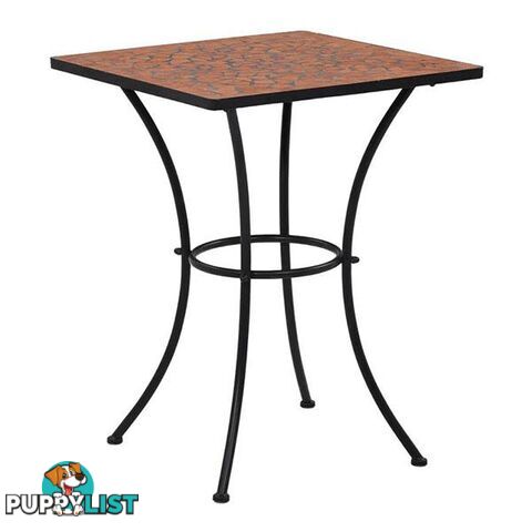 Mosaic Bistro Table 60 Cm Ceramic - Unbranded - 8719883733579