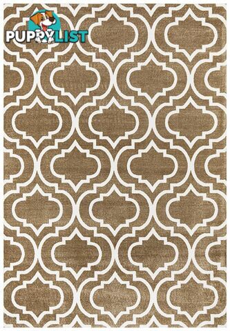 City Modern Trelliss Design Ash Rug - Unbranded - 7427046369022