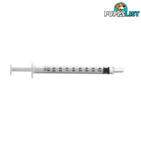 Terumo 1ml Tuberculin Luer Slip Syringe 1cc Plastic Syringes - Terumo - 34806017500628