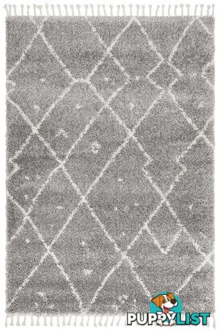 Saffron Yapboz Silver Rug - Unbranded - 9375321878517