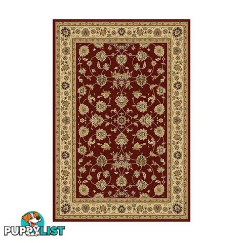 Traditional Agrabah Burgundy Rug - Unbranded - 9476062095116