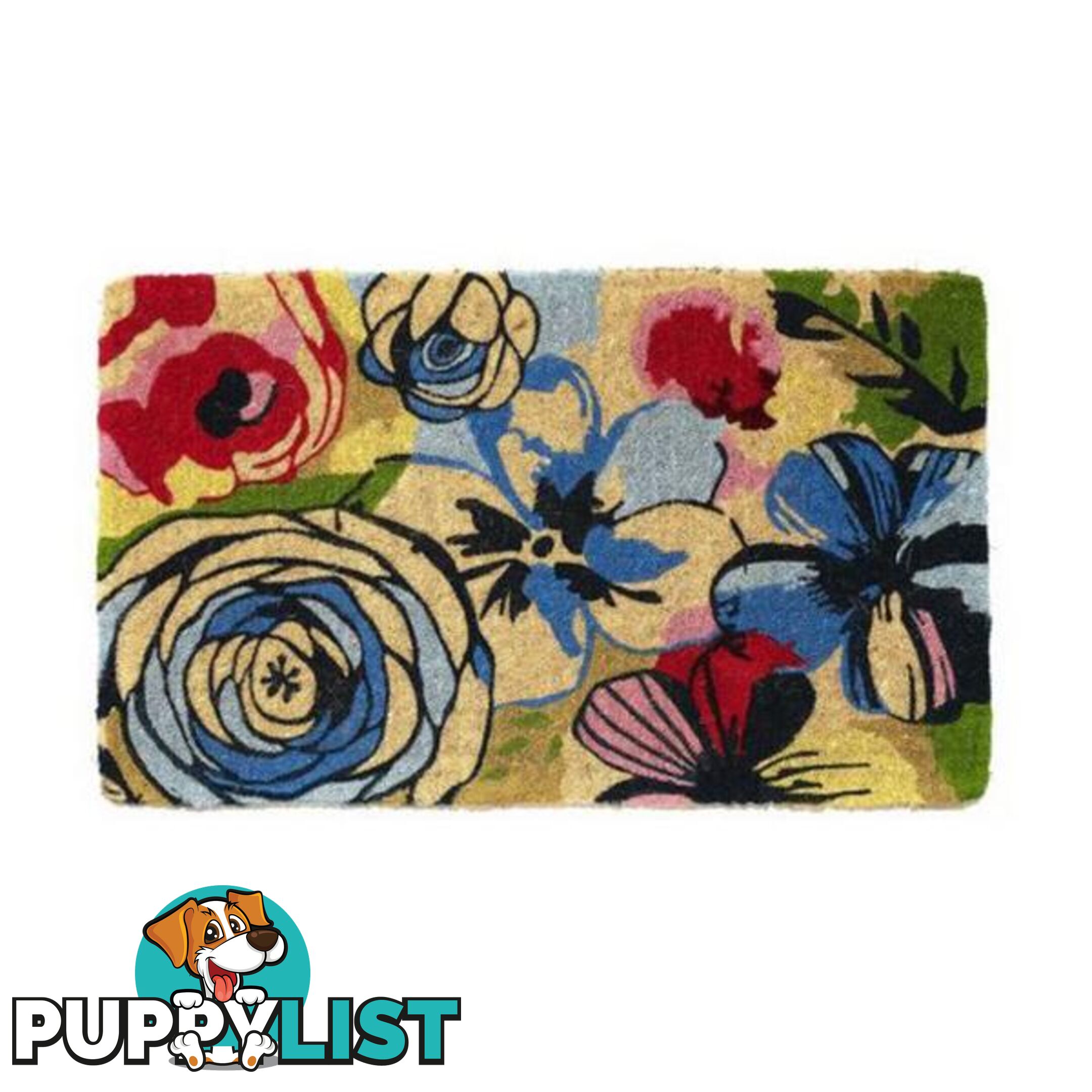 Watercolour 100 Percent Coir Doormat - Unbranded - 8901304502271