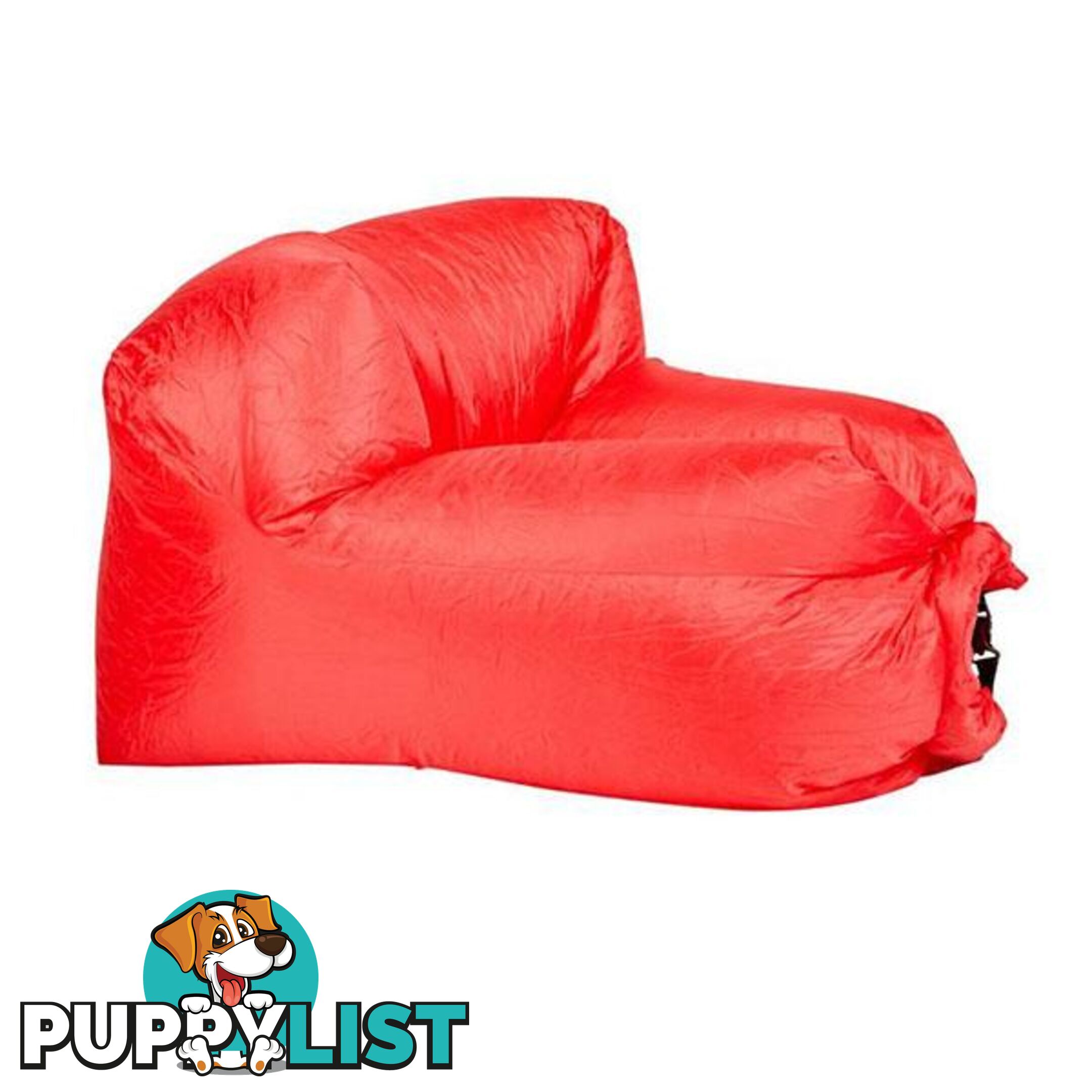 Inflatable Air Lounger For Beach Camping Festival Red - Unbranded - 787976609931