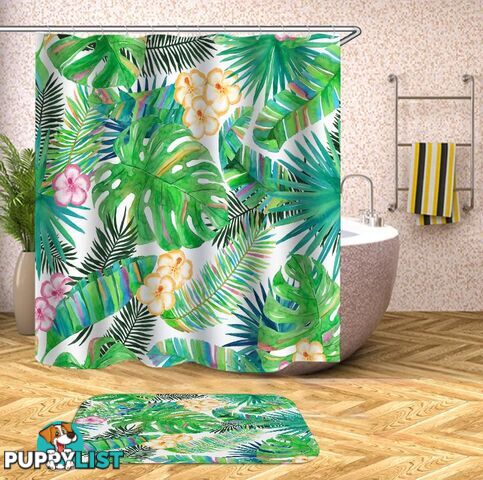 Colorful Tropical Spirit Shower Curtain - Curtain - 7427045935266