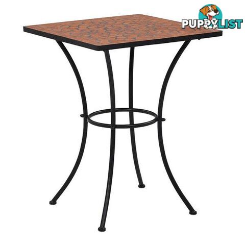 Mosaic Bistro Table 60 Cm Ceramic - Unbranded - 8719883733586