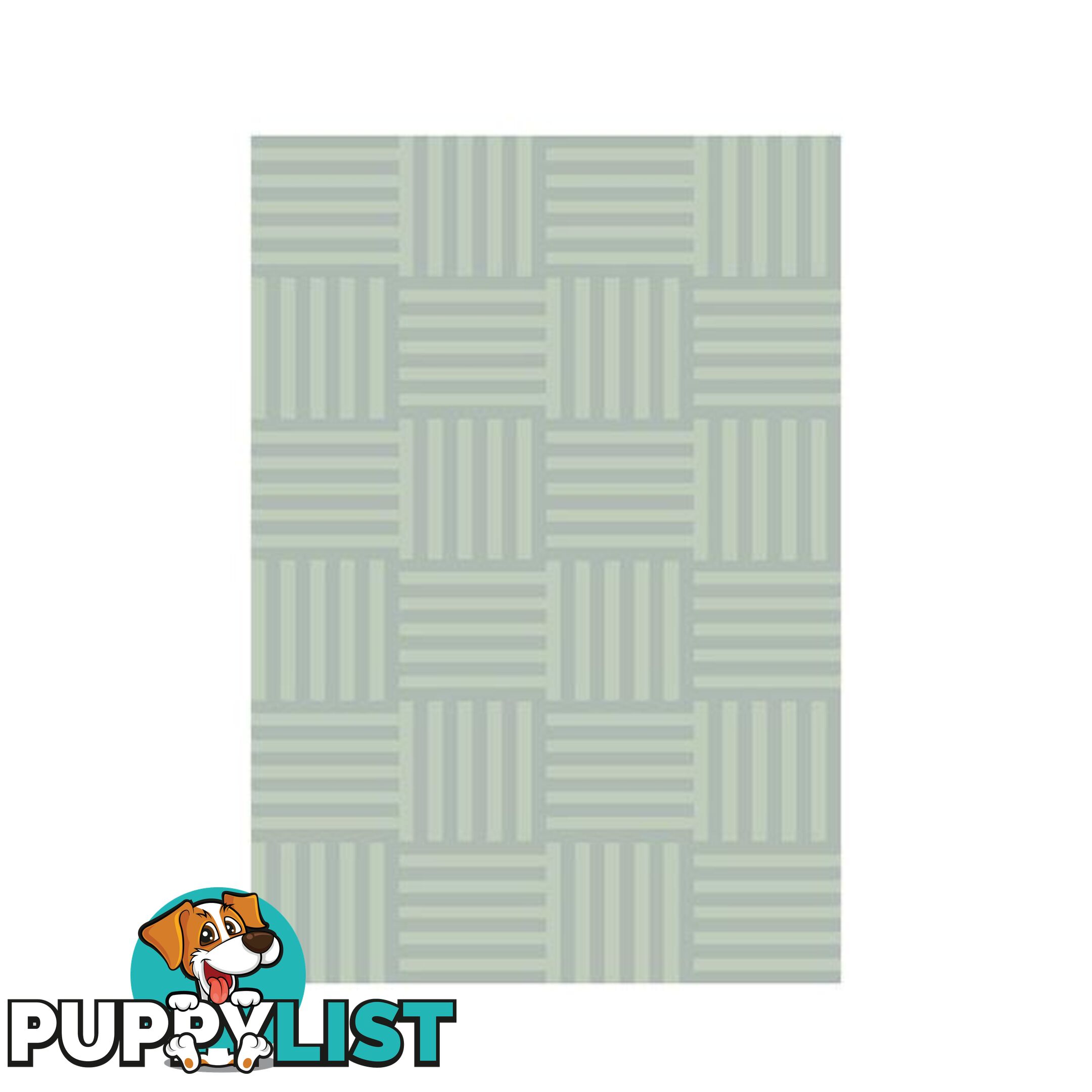 Polypropylene Kara Aquamarine Rug 200 X 290 Cm - Unbranded - 787976632236