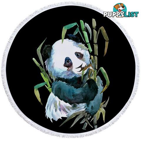 Art Painting Panda Beach Towel - Towel - 7427046305570