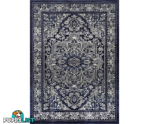 Old World Traditional Navy Rug - Unbranded - 9476062047023