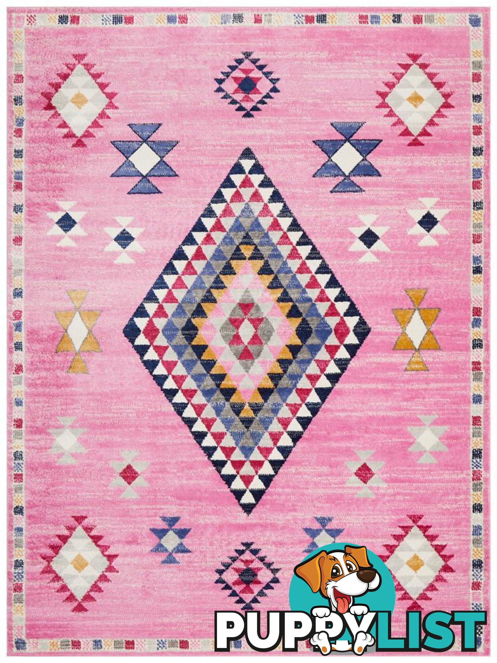 Zanzibar Yakut Pink Rug - Unbranded - 9375321876445