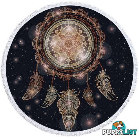 Fancy Dream Catcher Beach Towel - Towel - 7427046327404