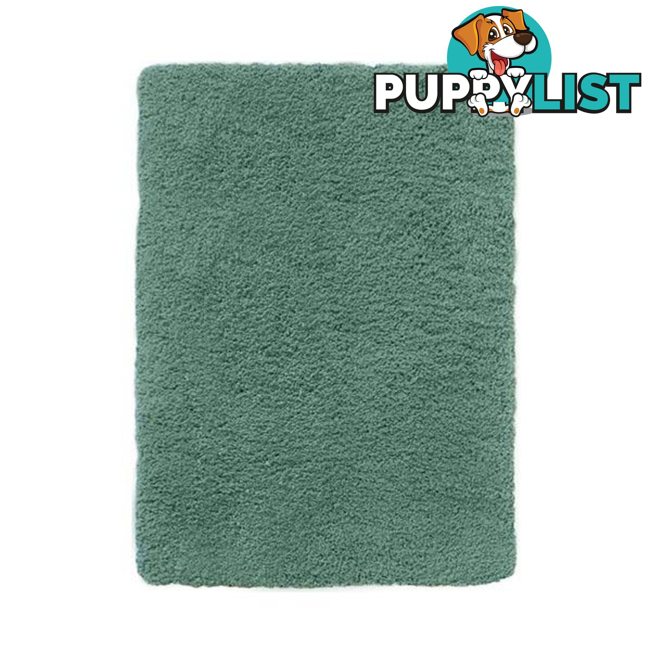 Non Shedding Urban Jade Shag Rug - Unbranded - 787976631543