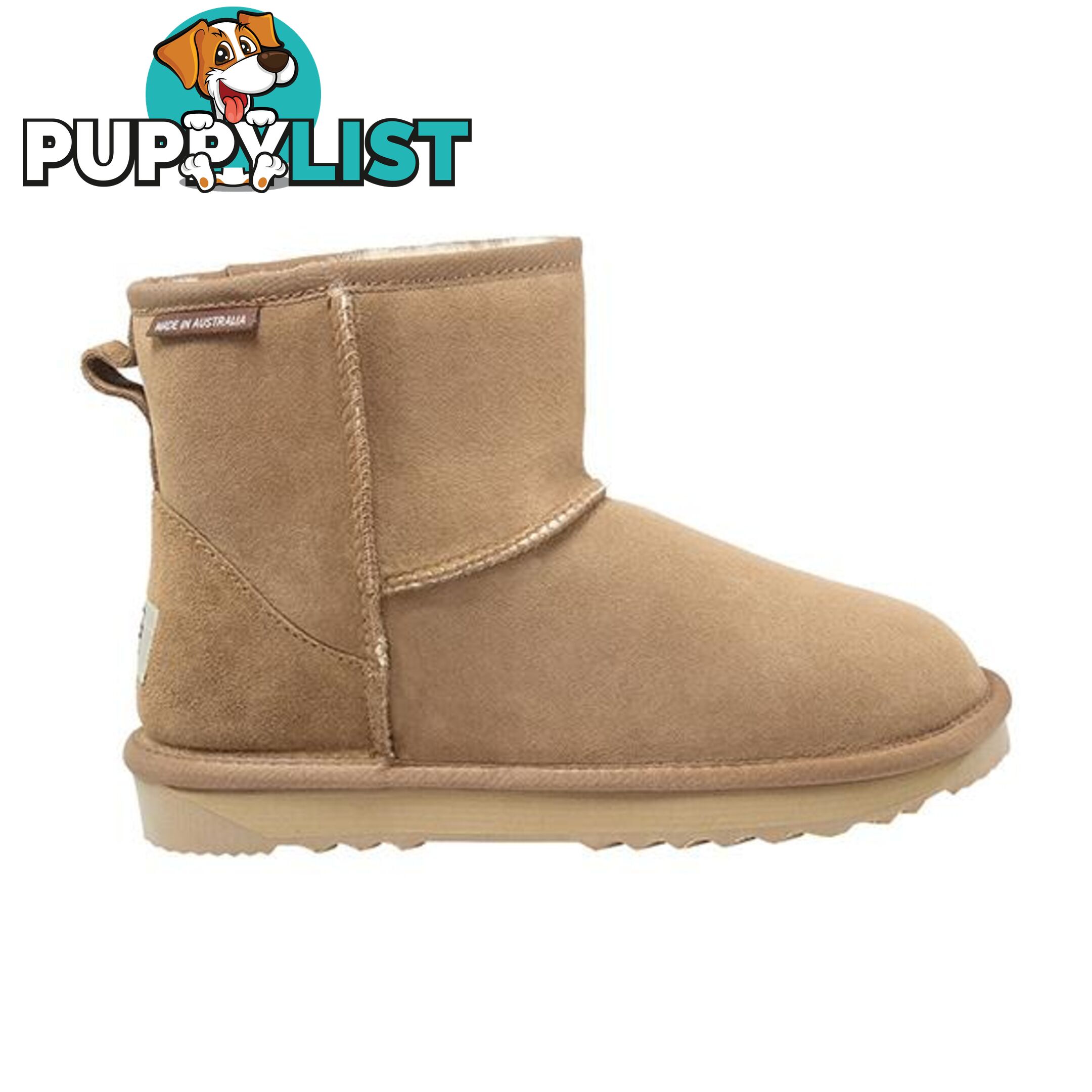 Comfort Me Australian Made Classic Mini Ugg Boot Chestnut - Comfort Me - 822427520653