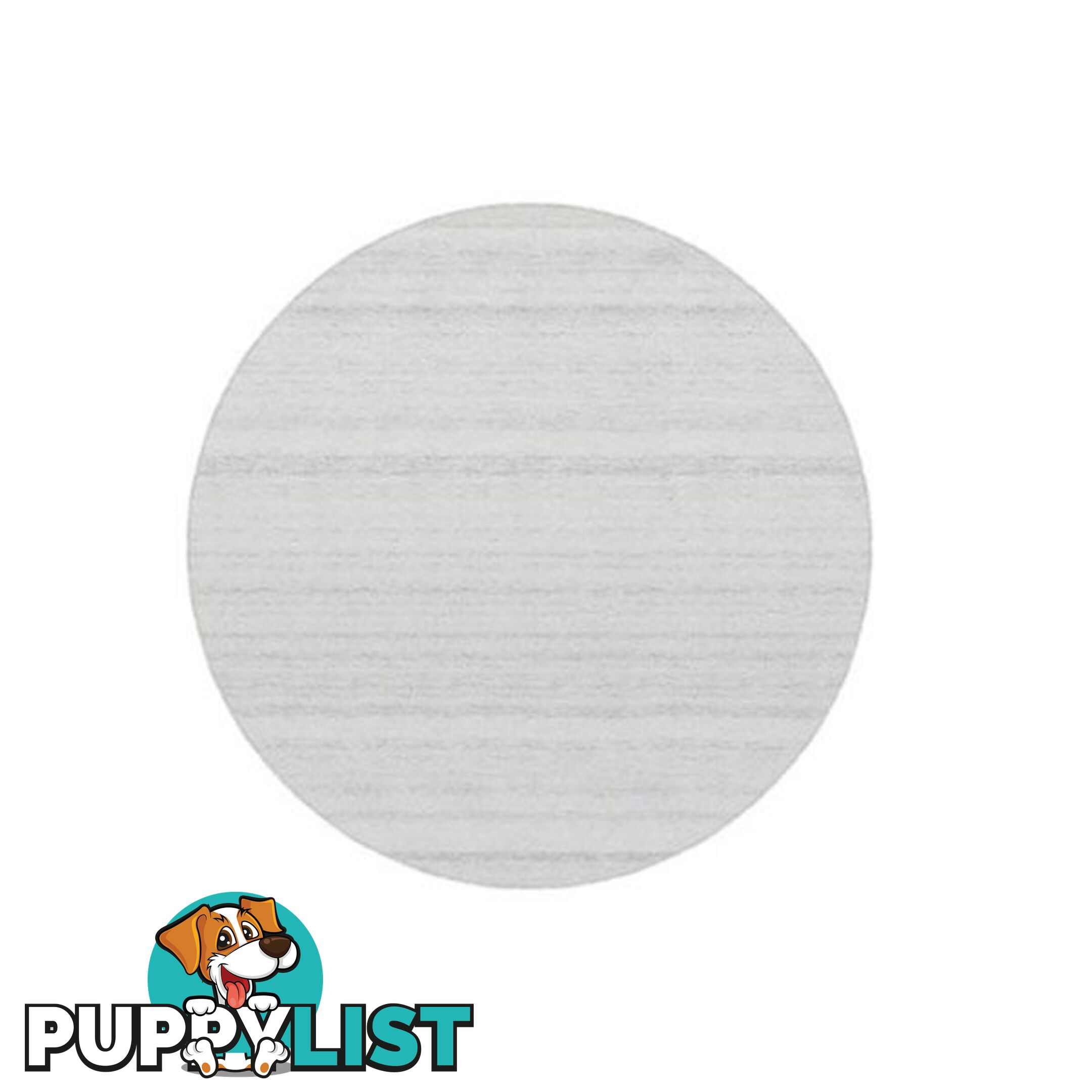 Modena Round White Rug - Unbranded - 9476062079444