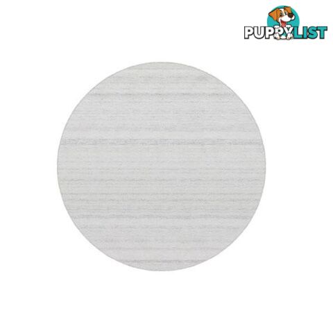 Modena Round White Rug - Unbranded - 9476062079444