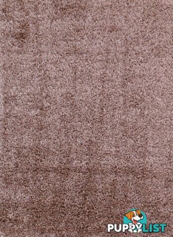 FLASH SHAGGY LIGHT BROWN RUG - Unbranded - 7427046337892