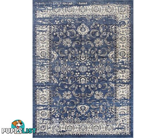 Old World Ziegler Distressed Navy Rug - Unbranded - 9476062046804