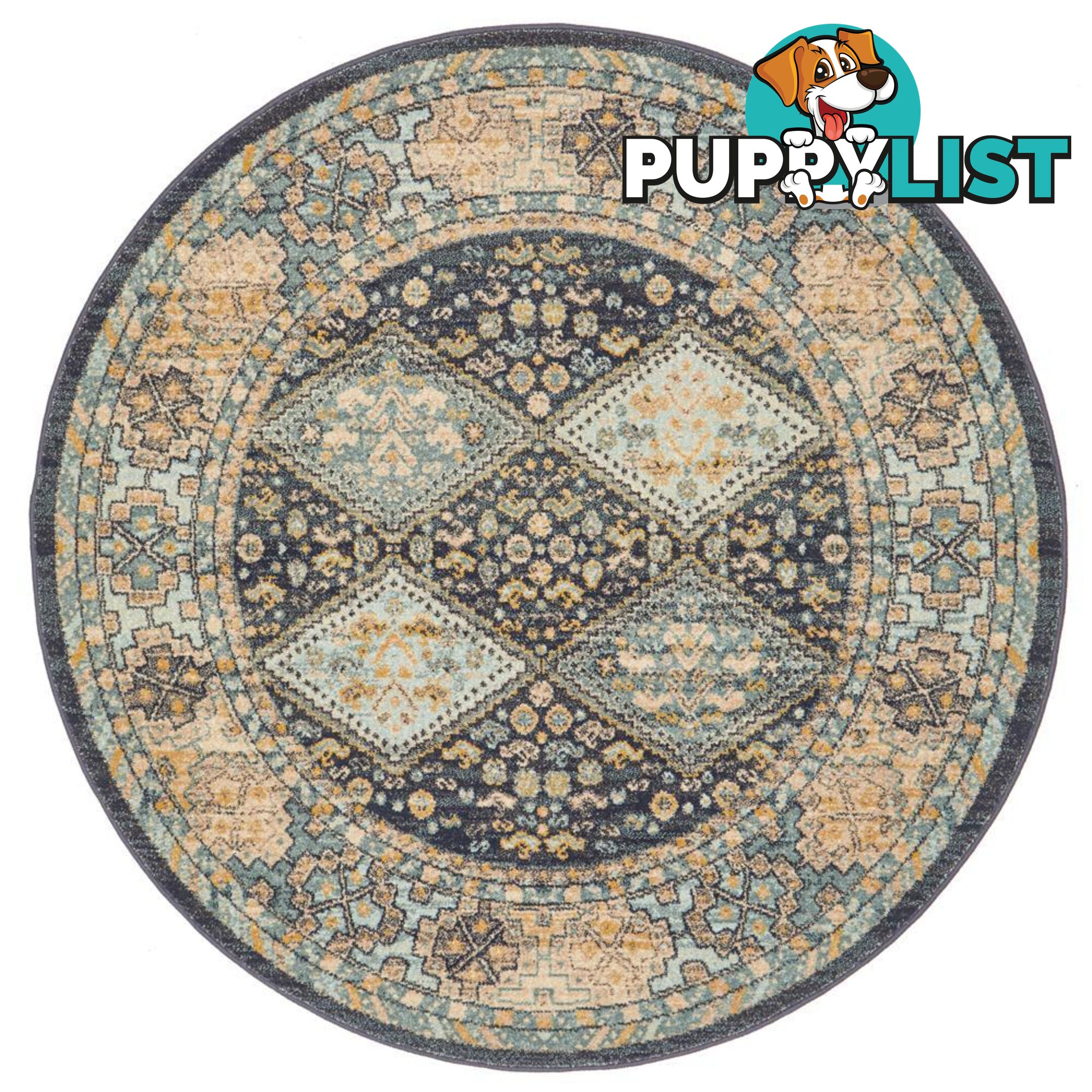 Legacy Round Donanma Rug - Unbranded - 9375321884679