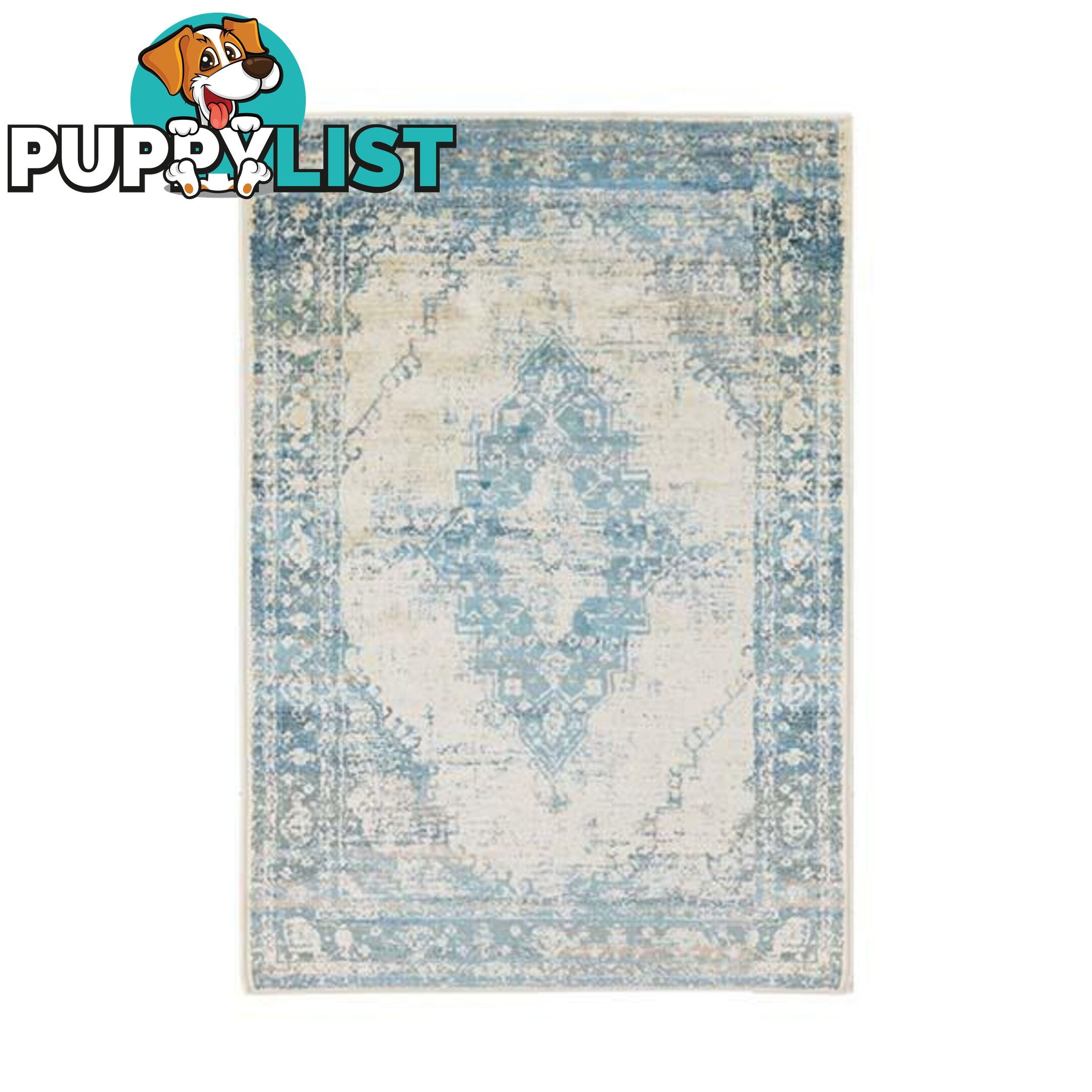 Traditional Raffia Sky Rug - Unbranded - 7427046223751