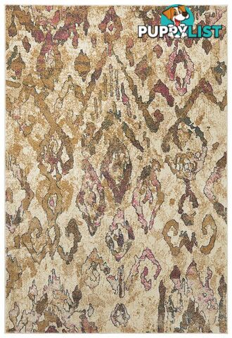 Medina Kaitlin Soft Pink and Beige Rug - Unbranded - 9375321834094