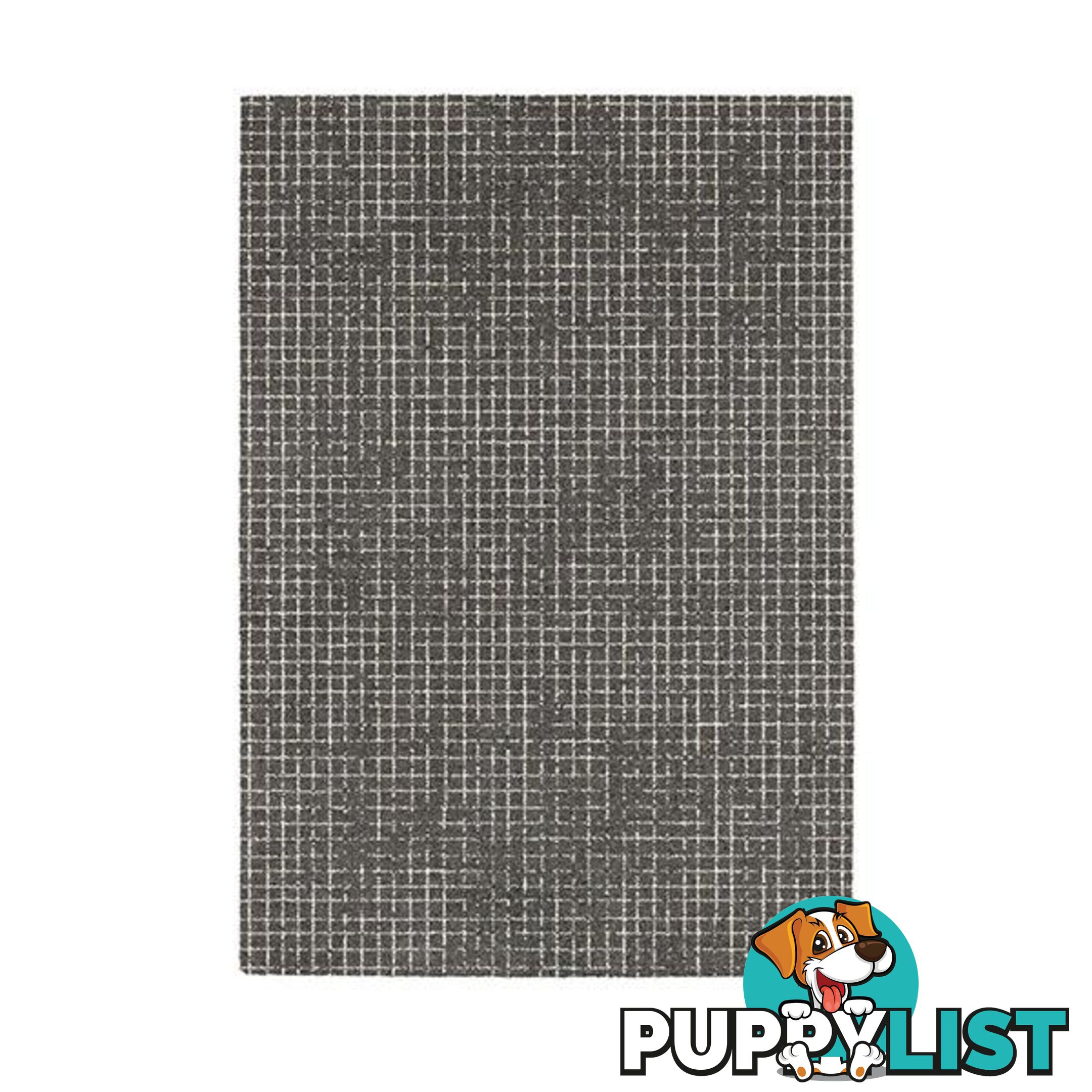 Harlem Charcoal Polypropylene Rug - Unbranded - 787976629724