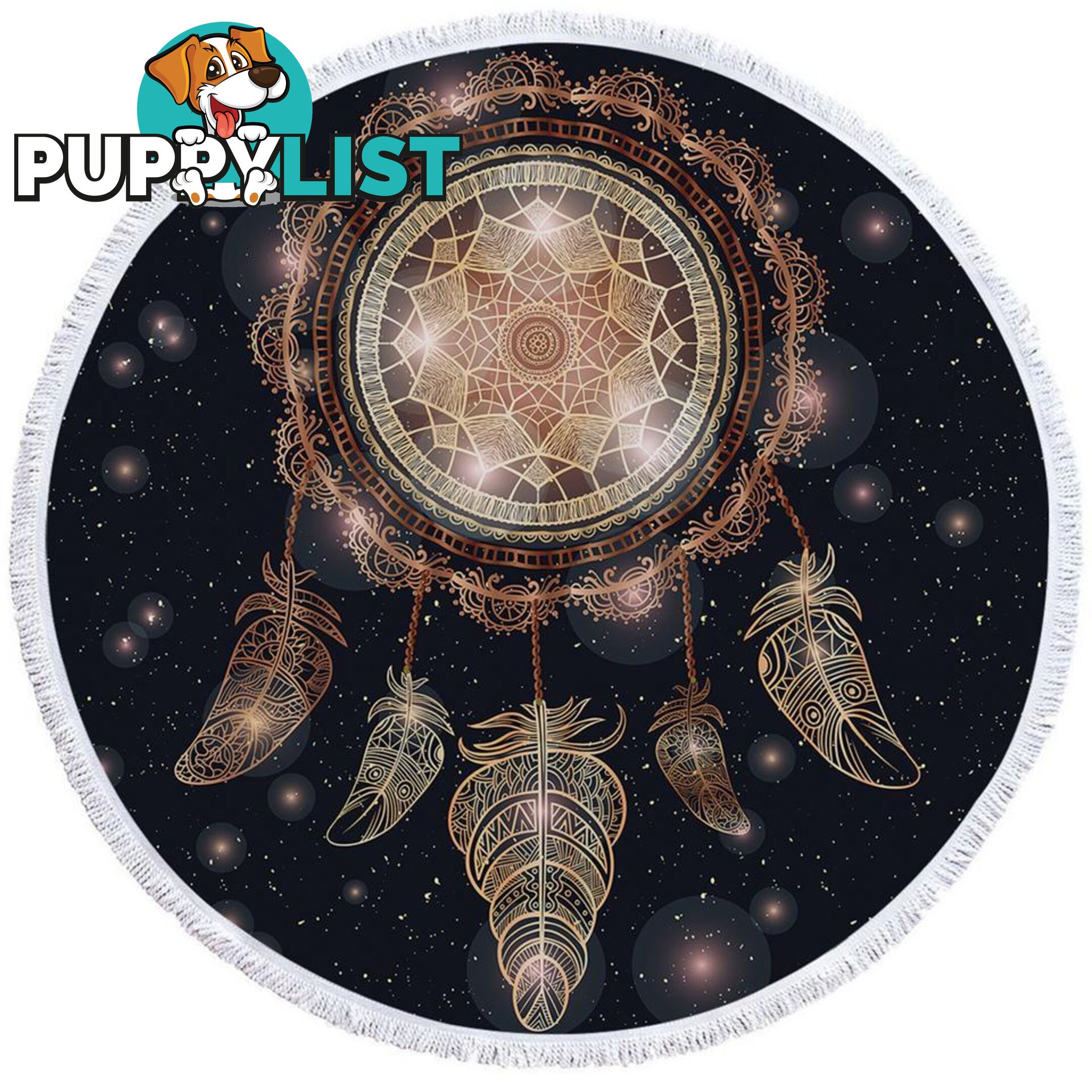 Fancy Dream Catcher Beach Towel - Towel - 7427046327398