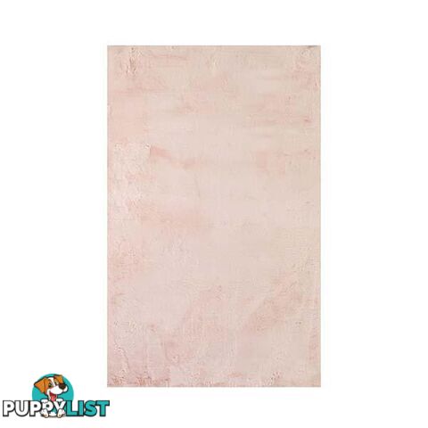 Komal Mystified Soft Pink Shag Rug 155 x 225 Cm - Unbranded - 787976624941