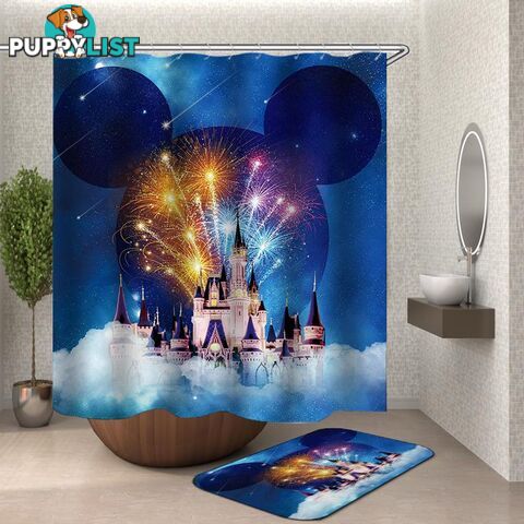 Disney Cinderella Castle Shower Curtain - Curtain - 7427046120012