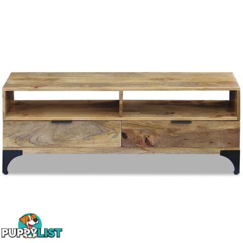 TV Stand Mango Wood 120 x 35 x 45 Cm - Unbranded - 4326500436979