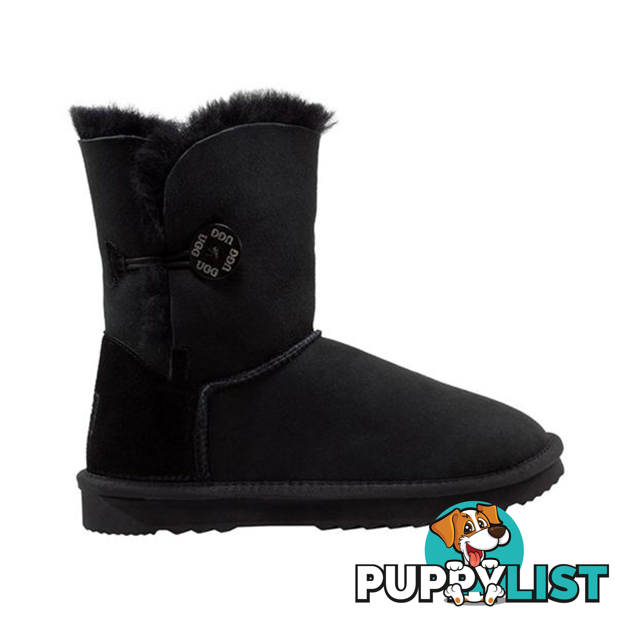 Comfort Me Australian Made Mid Bailey Button Ugg Boot - Comfort Me - 822427521643