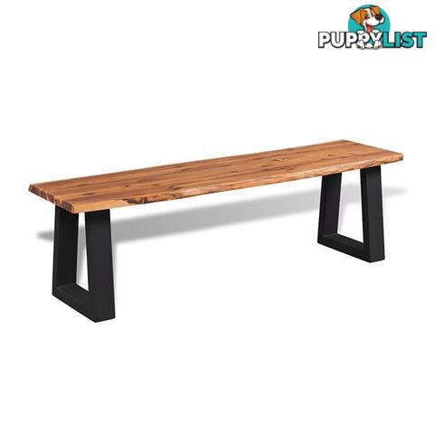 Bench Solid Acacia Wood - Unbranded - 7427046166683