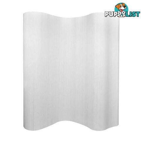 Room Divider Bamboo White 250X195 Cm - Divider - 7427005879883