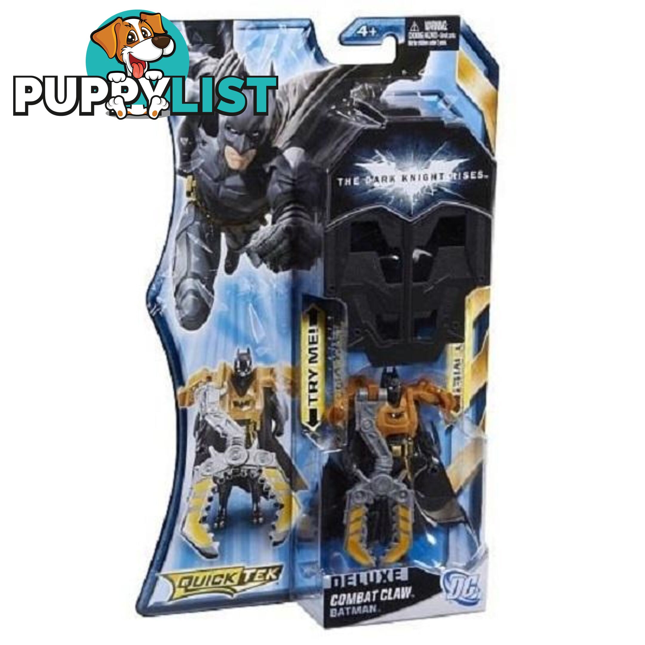 The Dark Knight Rises Deluxe Quicktek Figure - Combat Claw - Dark Knight - 4326500387493