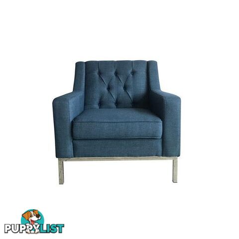 Montgomery Armchair Denim - Armchair - 7427046210249