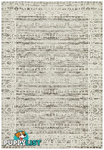 Magnolia Border Silver Rug - Unbranded - 9375321879996