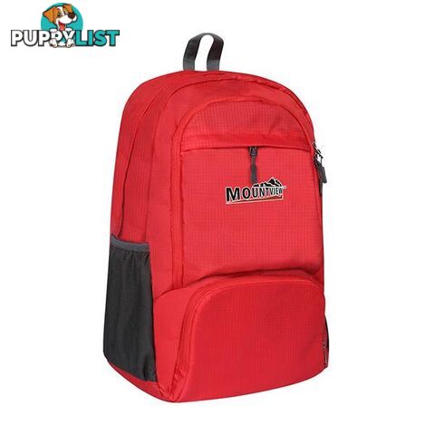 25L Travel Backpack Mens Foldable Camping Folding Bag Rucksack Red - Unbranded - 787976600242