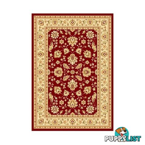 Marakesh Traditional Red Ivory Rug - Unbranded - 7427046168045