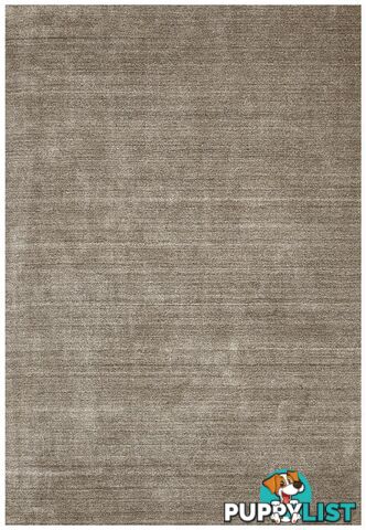 Havana Wool & Silky Viscose Dark Natural Rug - Unbranded - 7427046366069