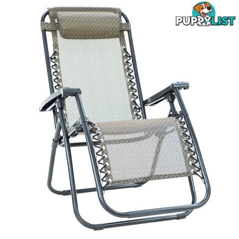 Zero Gravity Reclining Deck Chair - Unbranded - 129194840435