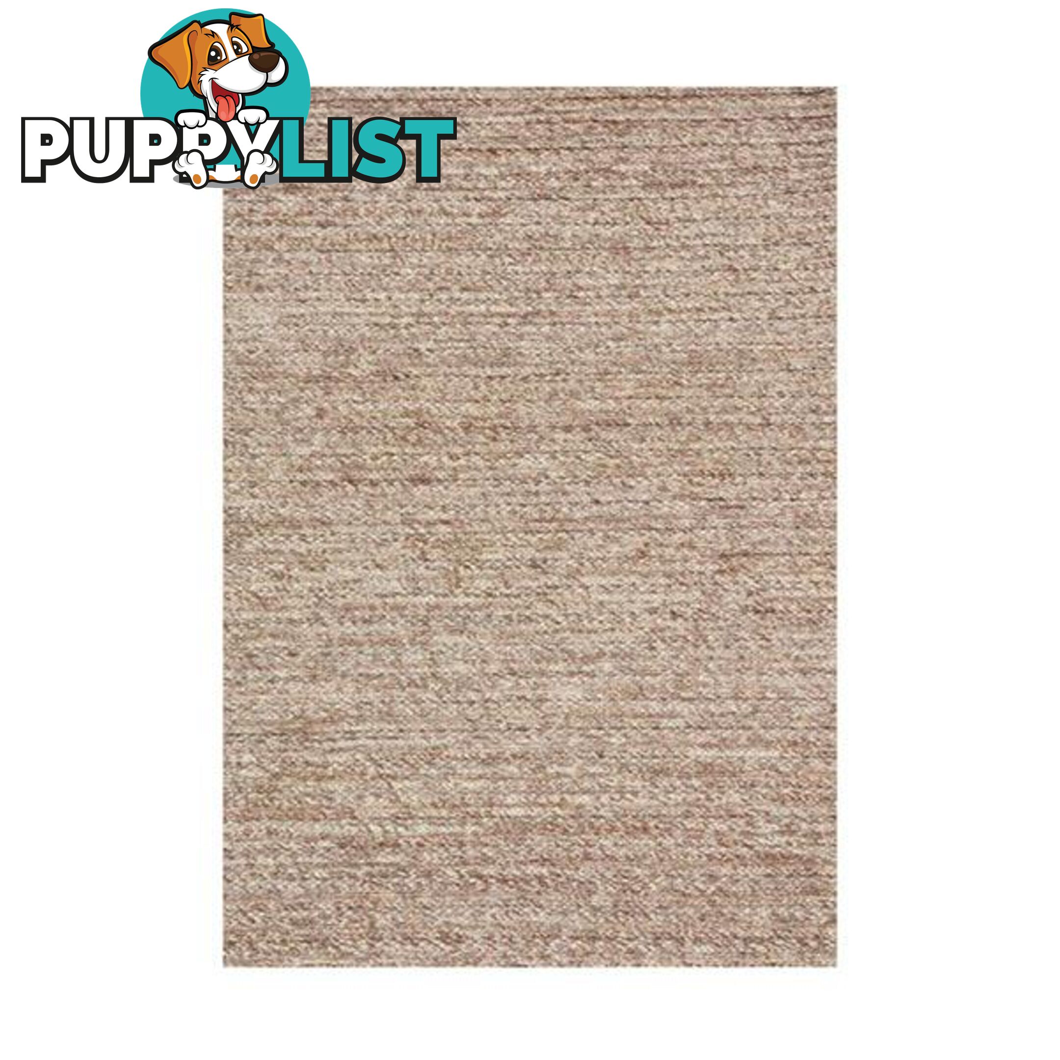 Contemporary Svend Taupe Wool Rug - Unbranded - 7427005871504