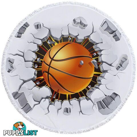 Basketball Beach Towel - Towel - 7427046344388