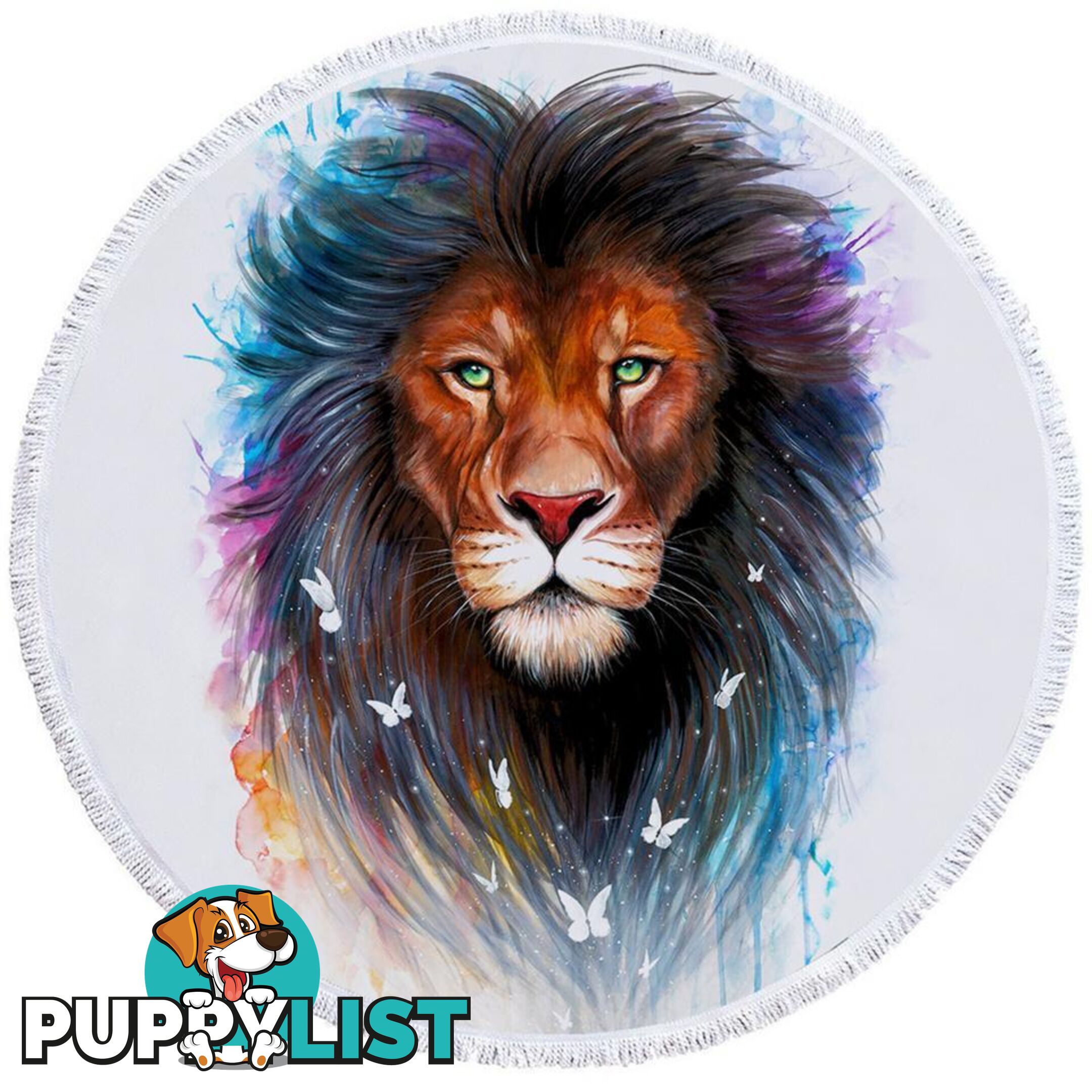 Stunning Lion Beach Towel - Towel - 7427046331098